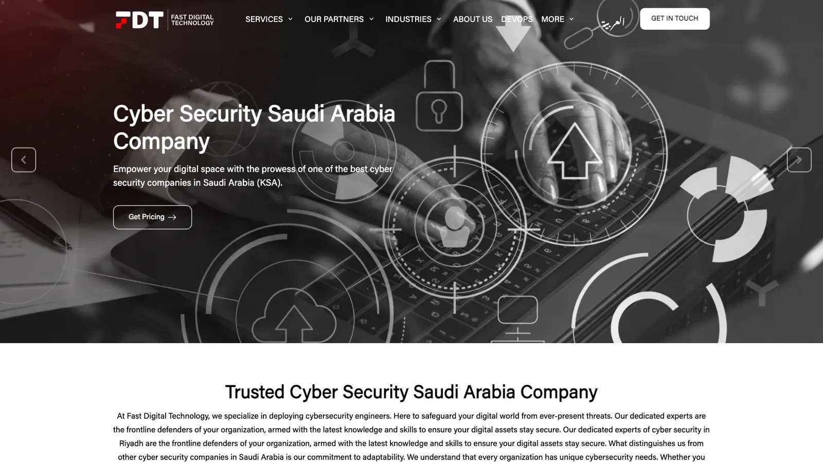 Fast Digital Technology homepage
